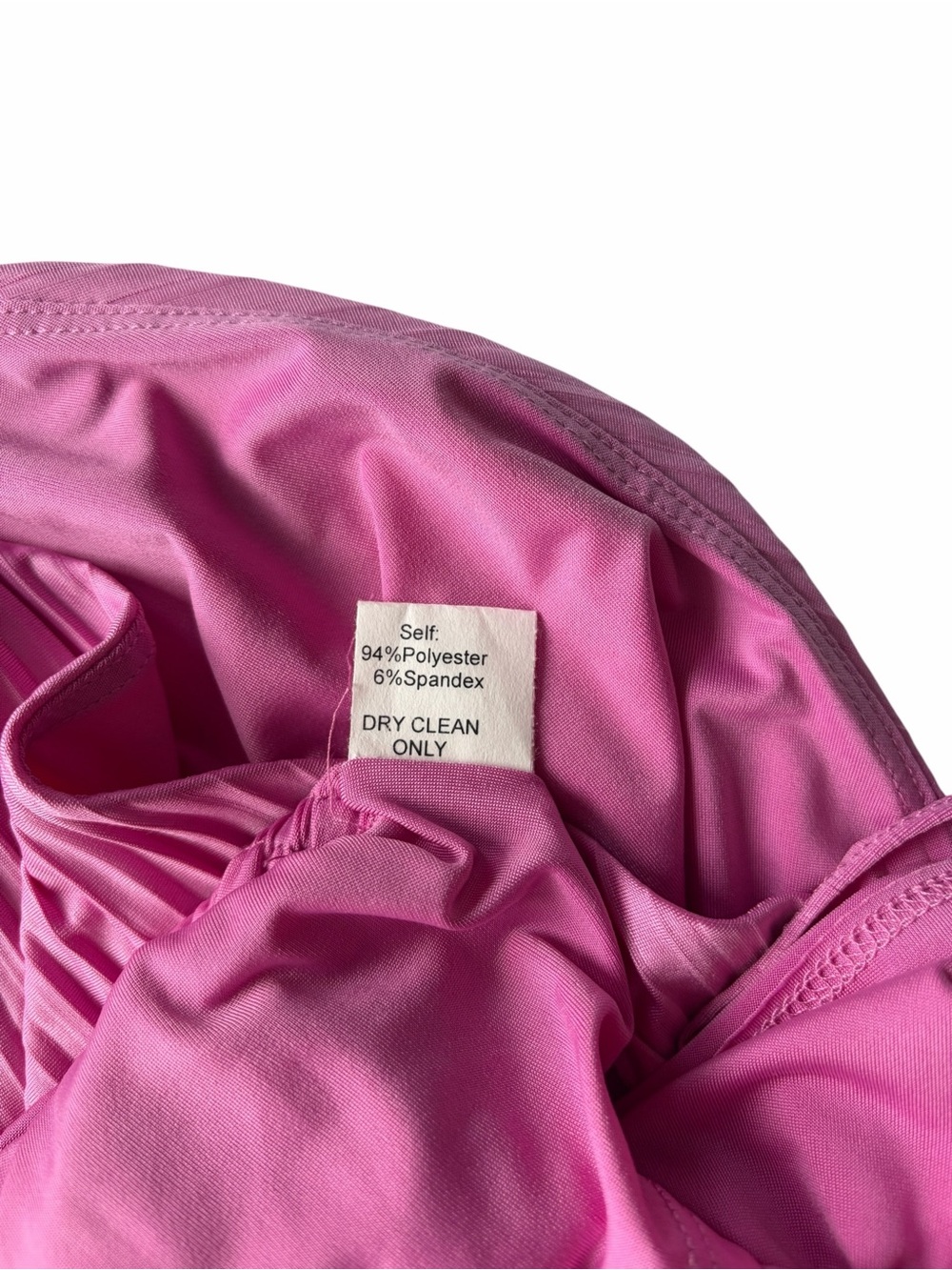Bailey 44 Isla Mauve Pink Plisse Halter Keyhole Peplum Top XL NWT - Picture 8 of 10